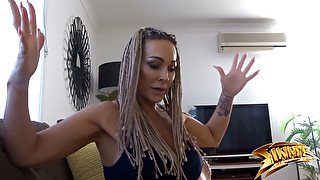 MY STEPMOM CAUGHT ME JERKIN OFF - AUBREY BLACK