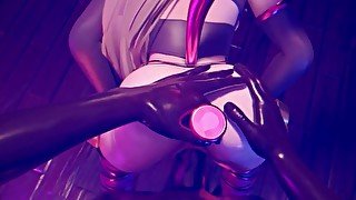 Bonus Blacked Dva Sex with Butt plug in anal POV HD Watermark Free [Grand Cupido] ( Overwatch )