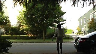 FFstockings - Public Panty Striptease Show