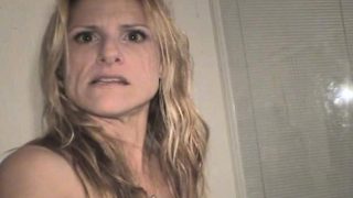 Skinny blonde hooker Celeste gets naked and fucks a hard dick in POV