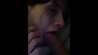 Slo Mo Uncut Cock Suck