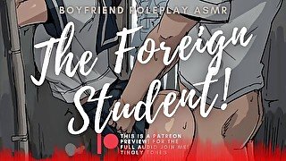 The Foreign Exchange Student ASMR Boyfriend Roleplay [M4F] [M4A]