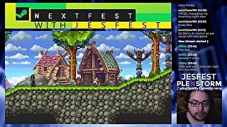 Tiny Thor Demo gameplay - Nextfest with Jesfest 1 (day 1)