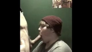 Blowing a friend