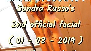 2019: Sandra Russo's 2nd official facial (just the cumshot edited variant)