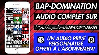 DOMINATION / Vis ta Vie de Salope Infidèle ! AUDIO PORNO GAY