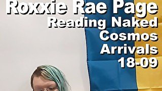 Roxxie rae page reading naked the cosmos arrivals