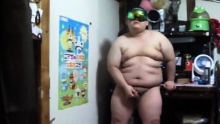 Young Asian Chub jerking