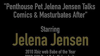 Penthouse Pet Jelena Jensen Talks Comics &amp; Masturbates After