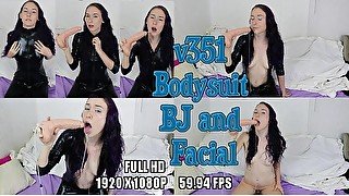 v351 Bodysuit BJ and Facial