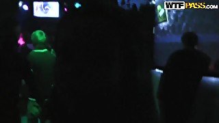 Amateur couple is fucking after disco club