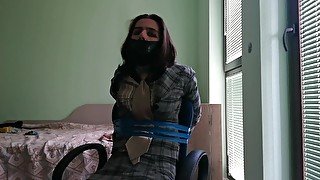 Secretary Bound And Gagged