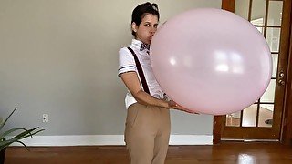 B2P Balloon Fetish - Alfalfa Little Rascals Halloween Cosplay - Non Nude SFW - Sally Smiles