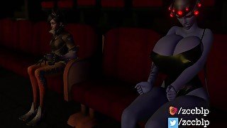 Widow And Tracer At Cinema