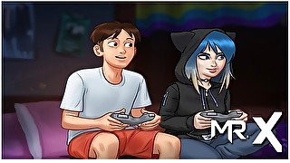 SummertimeSaga - Lovely Girl Loves Rock and Video Games E1 # 34