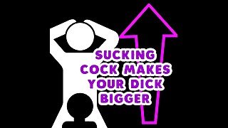 AUDIO ONLY - Sucking dick makes your dick bigger