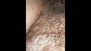 Little hairy monster creampie