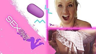 25 years old Kandy FIRST REMOTE VIBRATOR gets inserted in her virgin tight PINK PUSSY - SexKNK