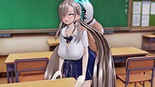 Asuna Classroom Sex [Blue Archive]