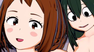 My Hero Academia - Futa Froppy Fucks Ochaco 3D Hentai