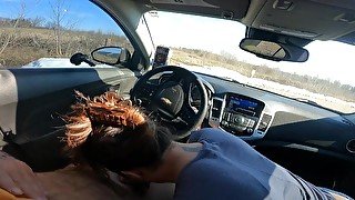 Blowjob Diaries Vol 72. A Quick Blowjob on the Side of the Road!