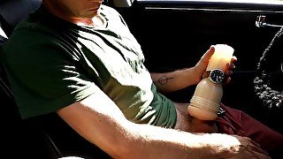 Fleshlight Fuck In The Car