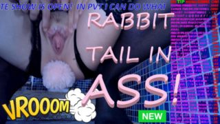 EPIC IN TOILET - WOW & NOW - ASS PLUG RABBIT TAIL IN PORNHUB THE BEST ASS - PORNHUB CON COM,PORHUB