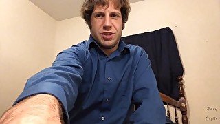 Alpha Makes Sissy Gag On His Fingers POV