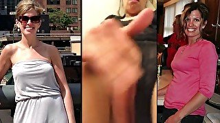 Seductive wife actively masturbates for amateur camera