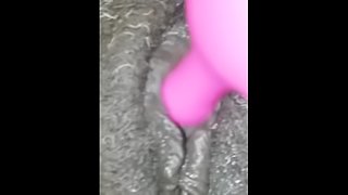 Milf  Pissing On Vibrator  ♡¿♡