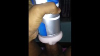 Fucking a fleshlight for the first time & enjoyed it