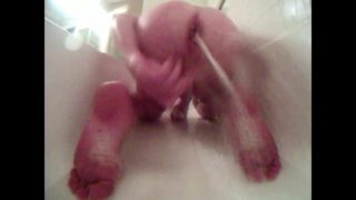 shower enema water ass fun