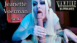 Vampire Jeanette Voerman fucks hard in her Asylum