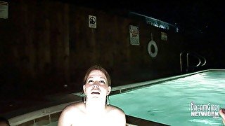 Three girls naked hot tub after party