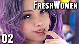 FRESHWOMEN #02 – Visual Novel PC Gameplay