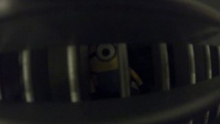 naughty minion sealed within realm of eternal suffering in our hotel room