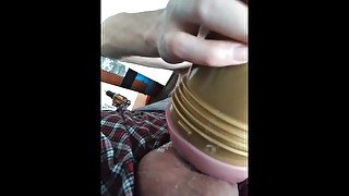 Folk187 Big Dick Fleshlight Fuck