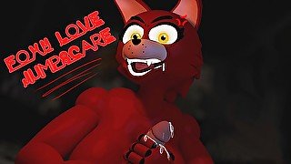 foxy love jumpscare (by @FnafNightbot)