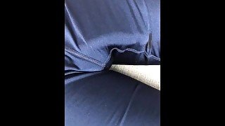 Oozing Precum in shorts