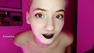 Step sister Femdom POV Cum CountDown