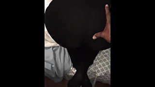 Big booty ebony told me cum fuck her