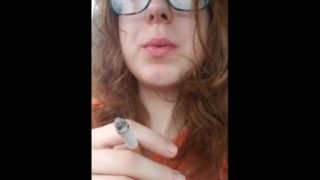 Smoking in the car 