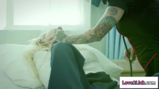 Joanna angel gets her pussy licked by her patient kenzie reeves