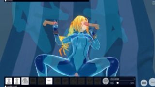 [CM3D2] - Metroid Hentai, Samus Aran Gangbang Fun