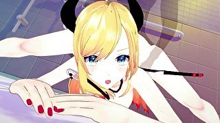 【Vtuber 癒月ちょこ】癒月ちょこがジャックオーランタンポーズしてるだけLoop2