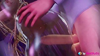 Chun Li pussy fucked (ASMR) Street Fighter, 3d animation