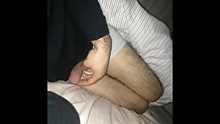 Stroking Hard Arabic Muscle Cock