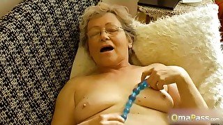 Grannies compilation with naked bodies and sex toys masturbation