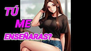 ENSEÑAS A LA CHICA NERD, TIMIDA A COMO TE LA DEBE MAMAR - amsr roleplay  voz argentina