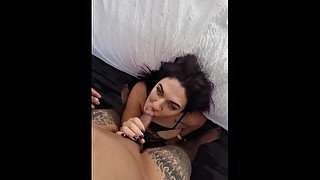 Big booty Latina enjoy some big dick